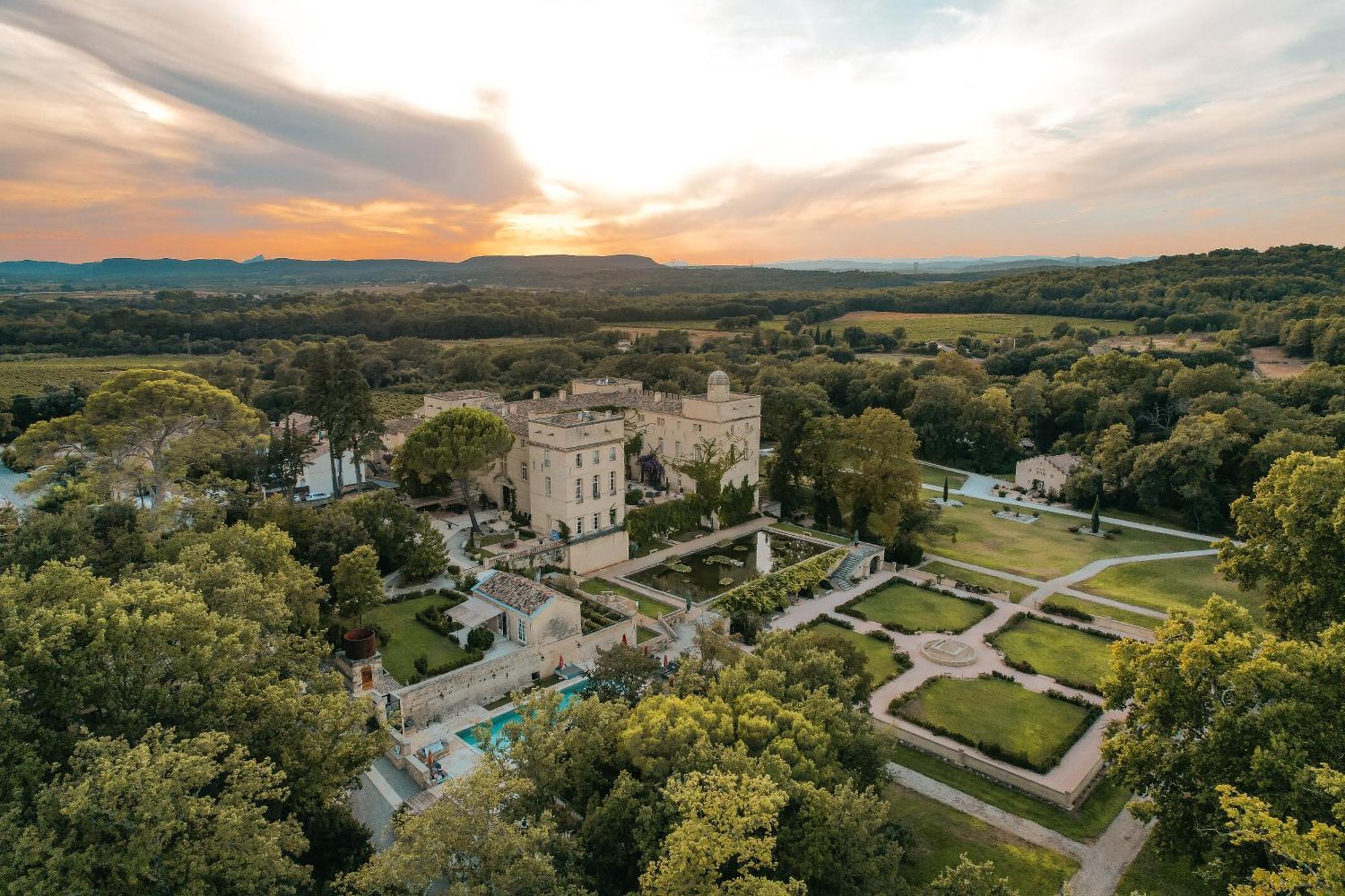 Chateau De Pondres Villevieille Екстер'єр фото